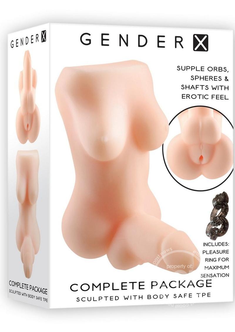 Gender X - The Complete Package - Full Body Textured Stroker