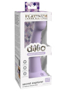 Dillio Platinum Secret Explorer Silicone Dildo 6in