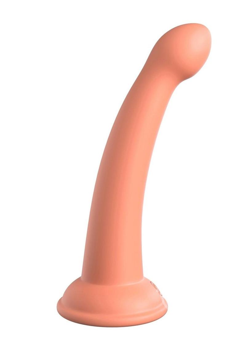 Dillio Platinum Secret Explorer Silicone Dildo 6in