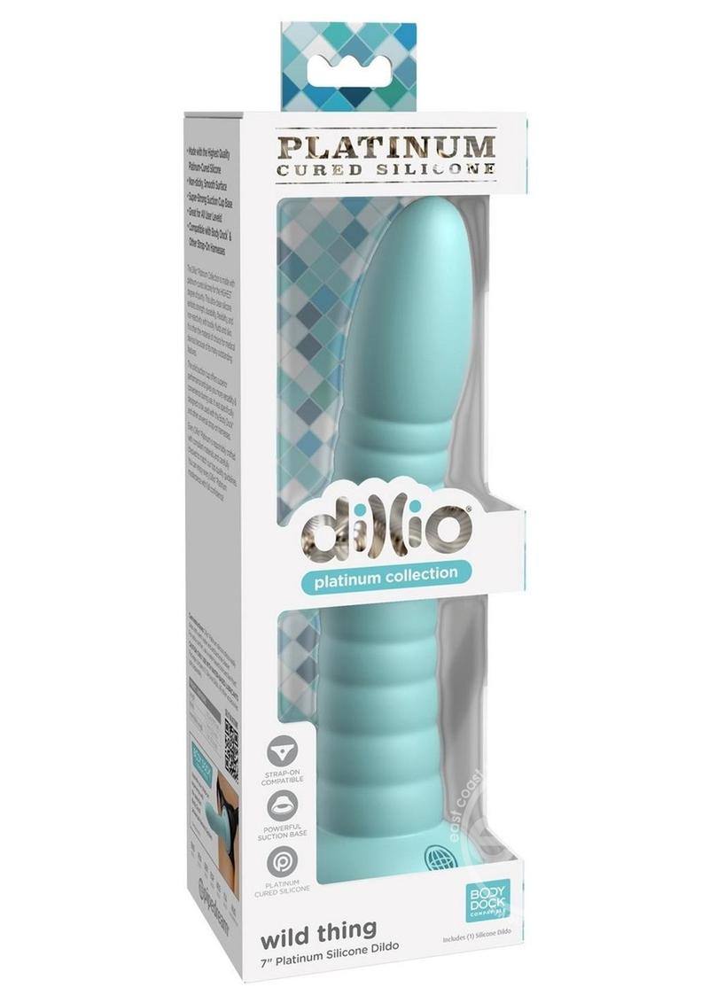 Dillio Platinum Wild Thing Silicone Dildio 7in