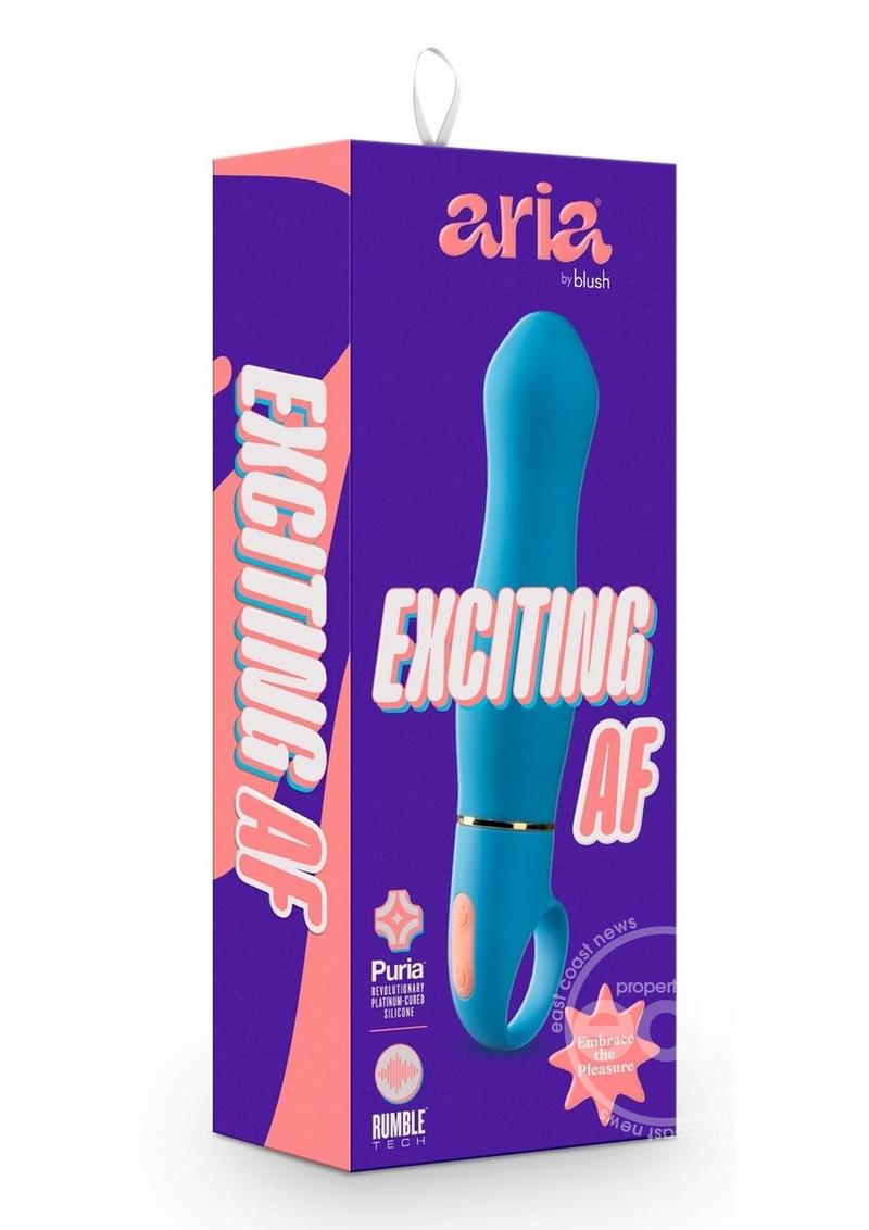 Aria - Exciting AF Silicone Vibrator