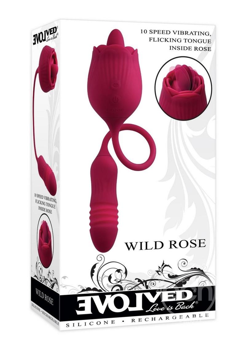 Wild Rose - Rechargeable Silicone Clitoral Stimulator