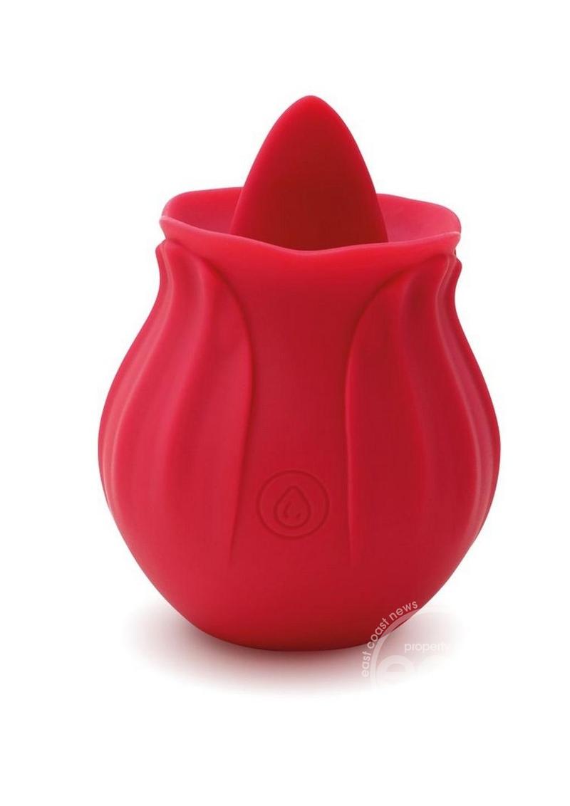 Skins Rose Buddies - The Rose Lix Tongue Rechargeable Silicone Clitoral