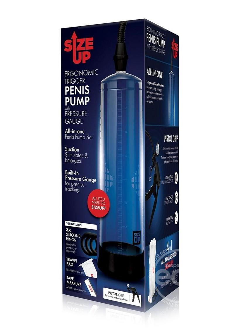 Size Up Deluxe Hand Pump Penis Pump