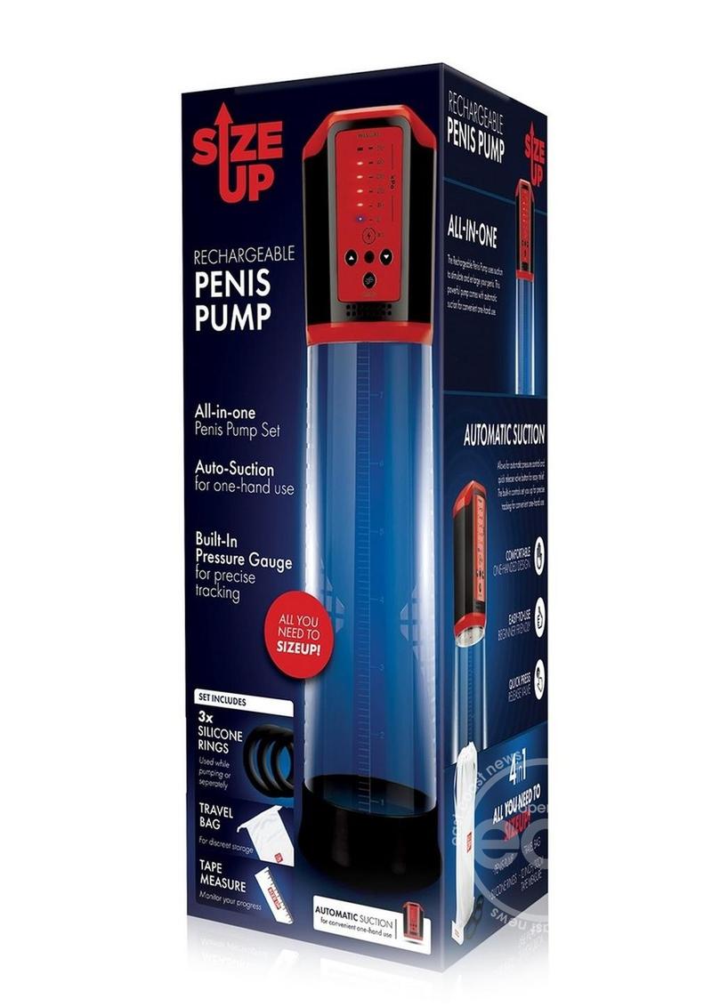 Size Up Rechageable Penis Pump