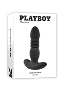 Playboy - Trust the Thrust - Rechargeable Silicone Thrusting Anal Plug with Remote Control