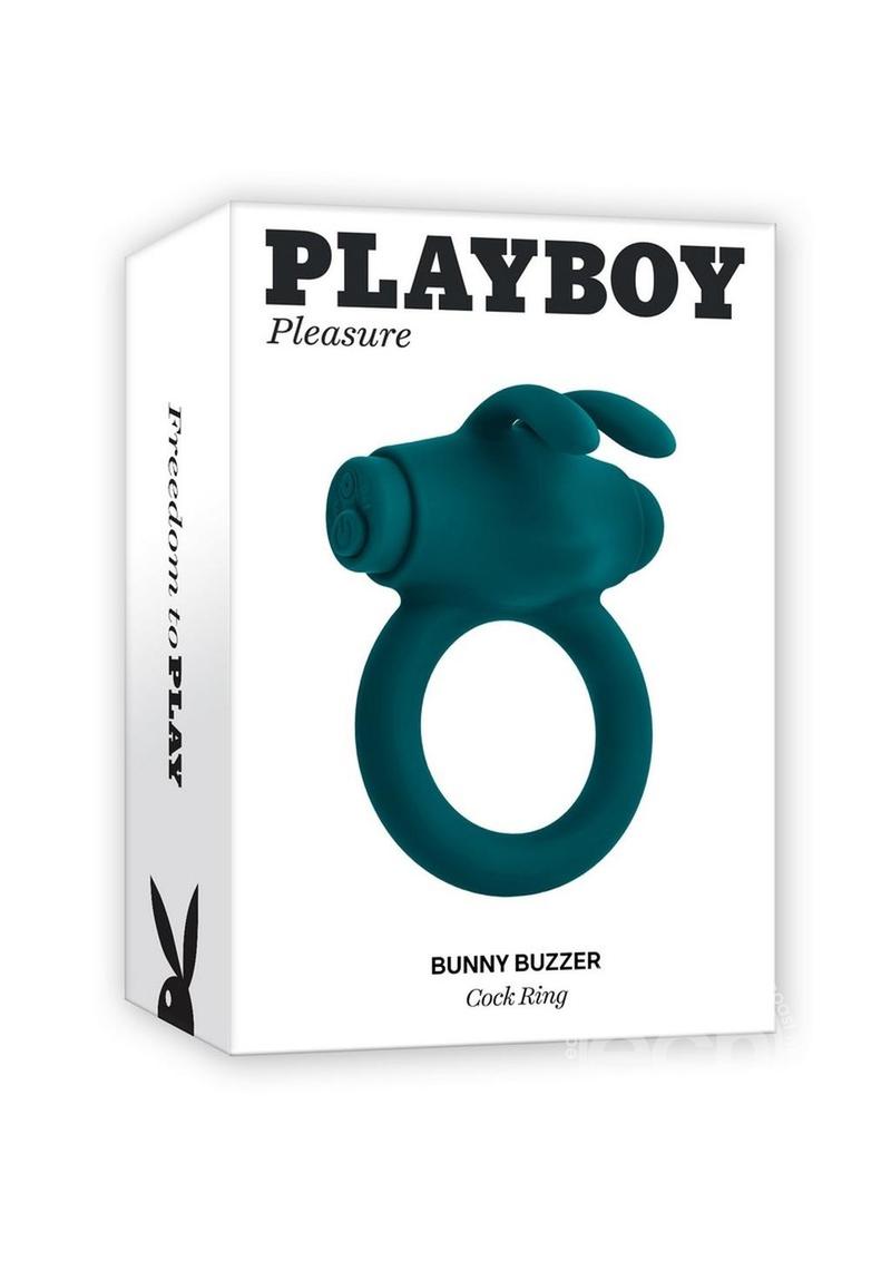 Playboy - Bunny Buzzer - Rechargeable Silicone Cock Ring