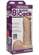 Vac-U-Lock Realistic 8" Dildo