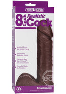 Vac-U-Lock Realistic 8" Dildo
