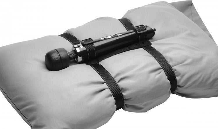 Wand Essentials Passion Pillow Universal Wand Harness for Pillows or Cushions - Black
