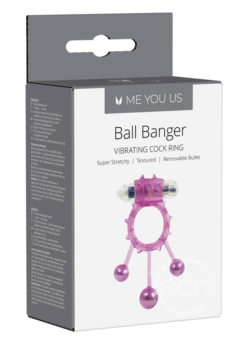 Me You Us - Ball Banger Vibrating Cock Ring