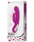 Pretty Love Webb Vibrating Dual Stimulator - Purple