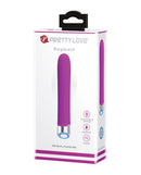 Pretty Love Reginald Textured Light-Up Vibrator - Fuchsia