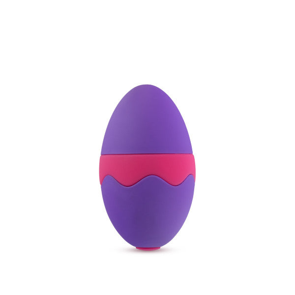 Aria Flutter Tongue Rechargeable Silicone Licking Vibrator - Purple