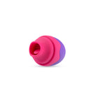 Aria Flutter Tongue Rechargeable Silicone Licking Vibrator - Purple
