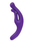 Wellness G Wave Rechargeable Silicone G-Spot Vibrating Dual Stimulator - Purple