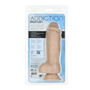 Addiction Roman 8" Girthy Silicone Dildo - Vanilla