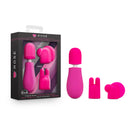 Rose Petite Massage Wand Kit with 2 Attachments