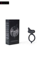 BCharmed Basics Classic Silicone Vibrating C-Ring - Black