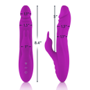 FemmeFunn Booster Rabbit Rechargeable Silicone Rotating Dual Stimulator