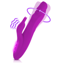 FemmeFunn Booster Rabbit Rechargeable Silicone Rotating Dual Stimulator