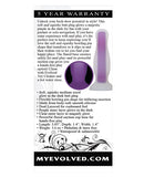 Evolved Luminous Silicone Glow-In-The-Dark Anal Plugs (3 Sizes)
