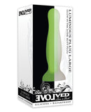 Evolved Luminous Silicone Glow-In-The-Dark Anal Plugs (3 Sizes)