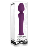 My Secret Wand Rechargeable Silicone Wand Massager - Purple