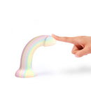 Dildolls Fantasia Silicone Dildo - Glow-in-the-Dark Pastel Rainbow