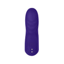 FemmeFunn Dioni Silicone Rechargeable Super-Strong Finger Vibe - Deep Indigo