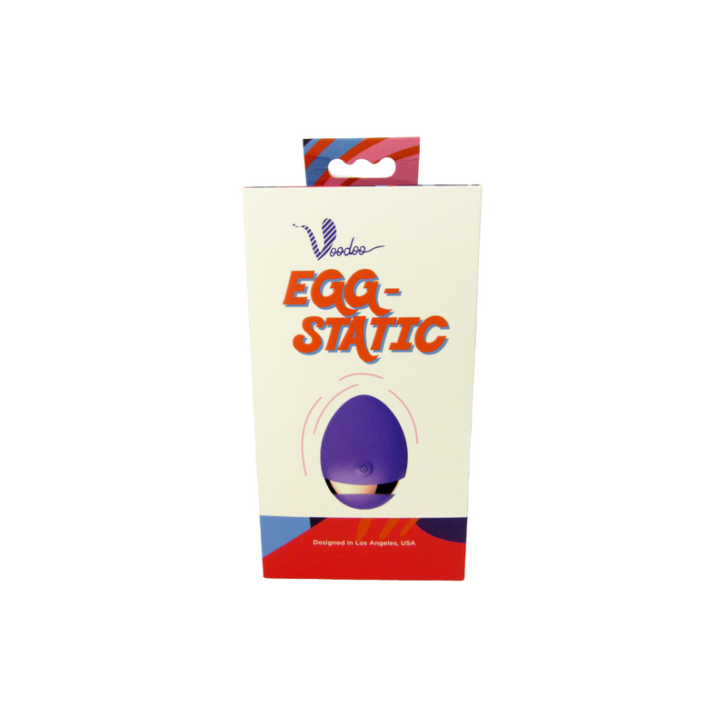 Voodoo Egg-static Rechargeable Silicone Pebble Vibrator