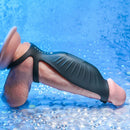 Gender X Rocketeer Rechargeable Silicone Penis Sleeve - Black