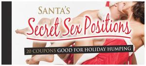 Santa's Secret Sex Positions - Coupons