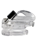 Locked In Lust The Vice Mini V2 Polycarbonate Lockable Cock Cage