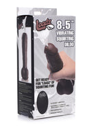 Loadz Vibrating Squirting 7" TPR Dildo with Remote