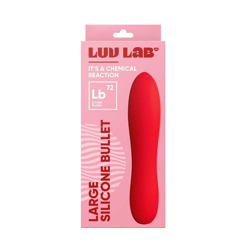 Luv Lab LB72 Silicone Rechargeable Flexible Large Bullet Vibrator