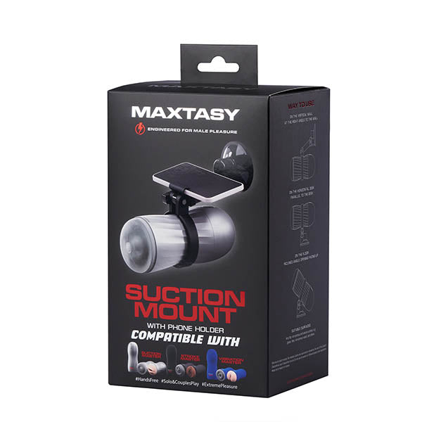 Maxtasy - Suction Mount with Phone Holder