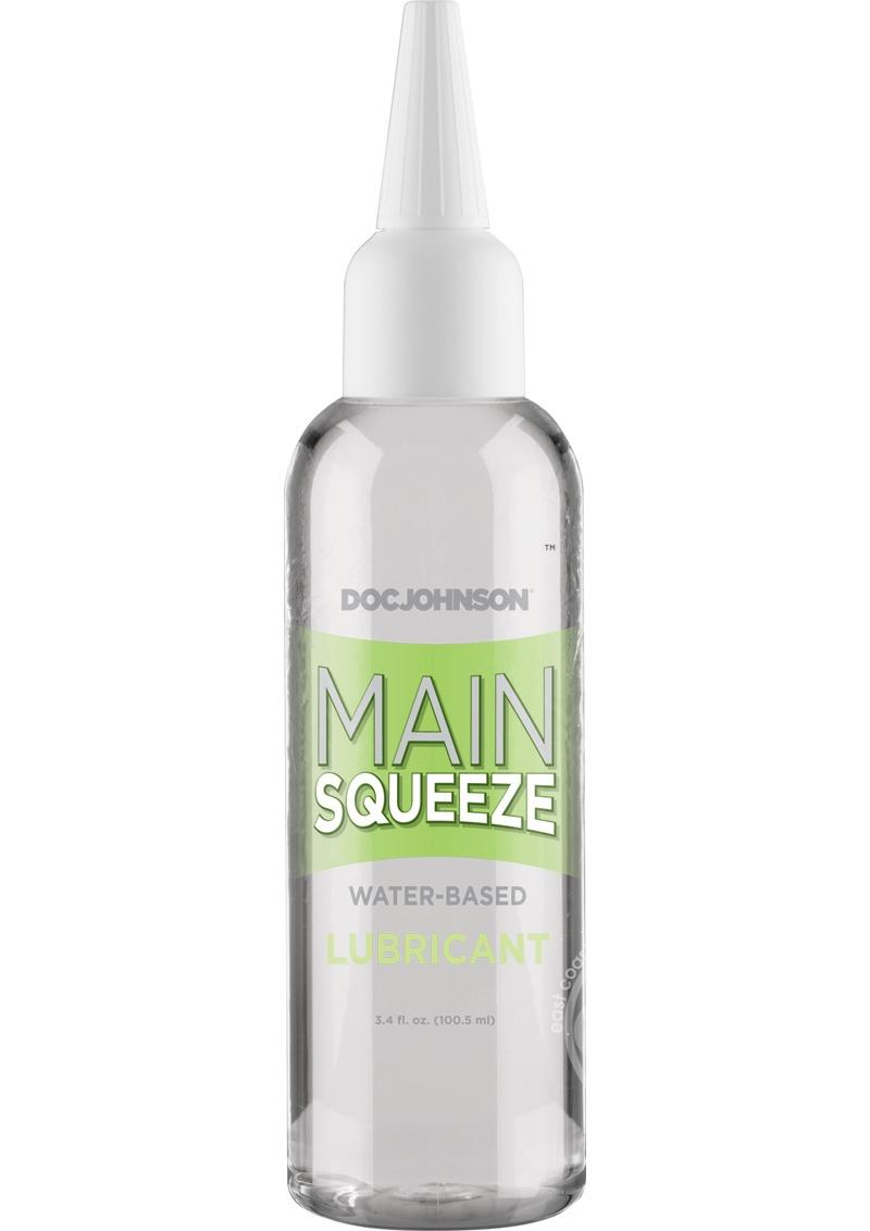 Main Squeeze Water-Based Lubricant - 3.4oz