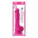 Colours Pleasures 7" Silicone Dildo with Suction Cup