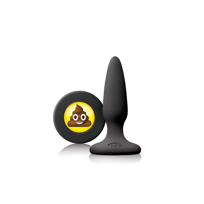 Mojis Emoji-Base Non-Vibrating Silicone Anal Plugs