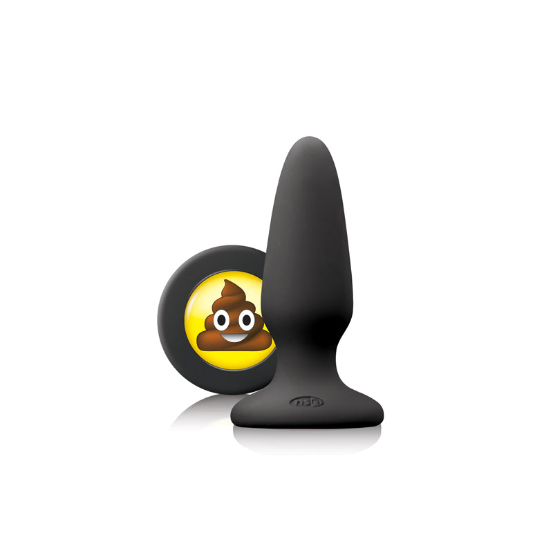 Mojis Emoji-Base Non-Vibrating Silicone Anal Plugs