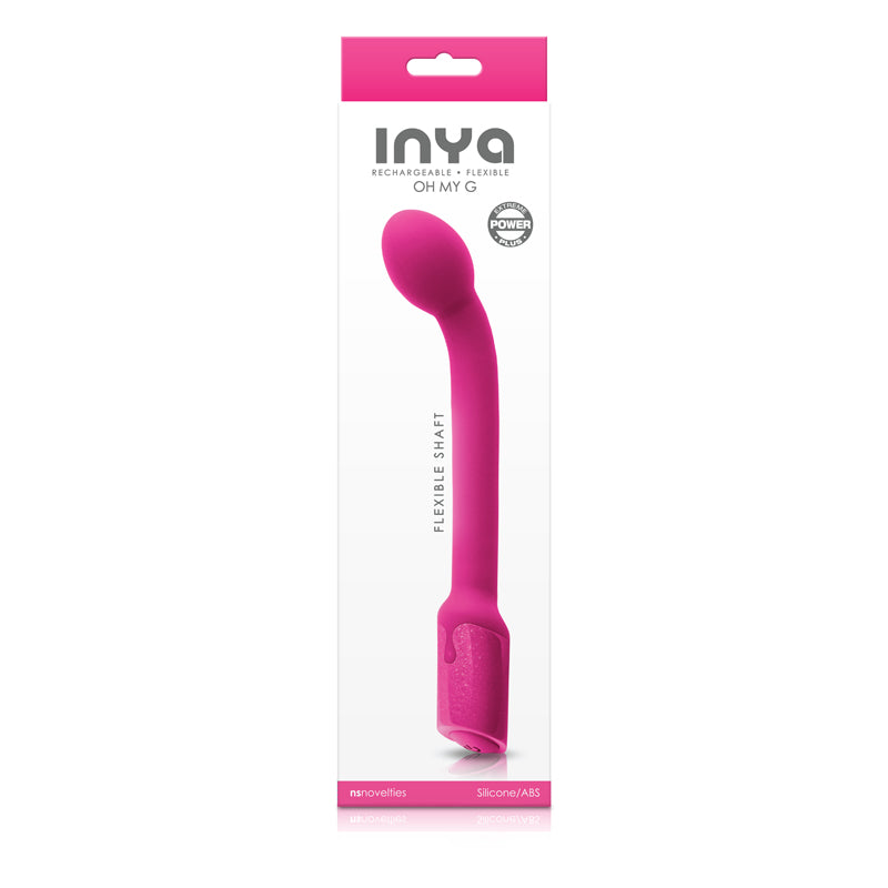 Inya Oh My G Silicone Rechargeable Flexible G-Spot Vibrator Inya Oh My G Silicone Rechargeable Flexible G-Spot Vibrator
