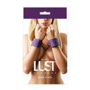 Lust Bondage Wrist Cuffs - Purple