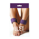 Lust Bondage Ankle Cuffs - Purple