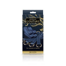 Bondage Couture Tie-Down Straps - Blue