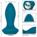 Power Gem Petite Silicone Rechargeable Vibrating Anal Plugs
