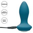 Power Gem Petite Silicone Rechargeable Vibrating Anal Plugs