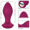 Power Gem Silicone Rechargeable Vibrating Anal Plugs
