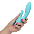 Eden Lover Silicone Vibrating Dual Stimulator - Teal