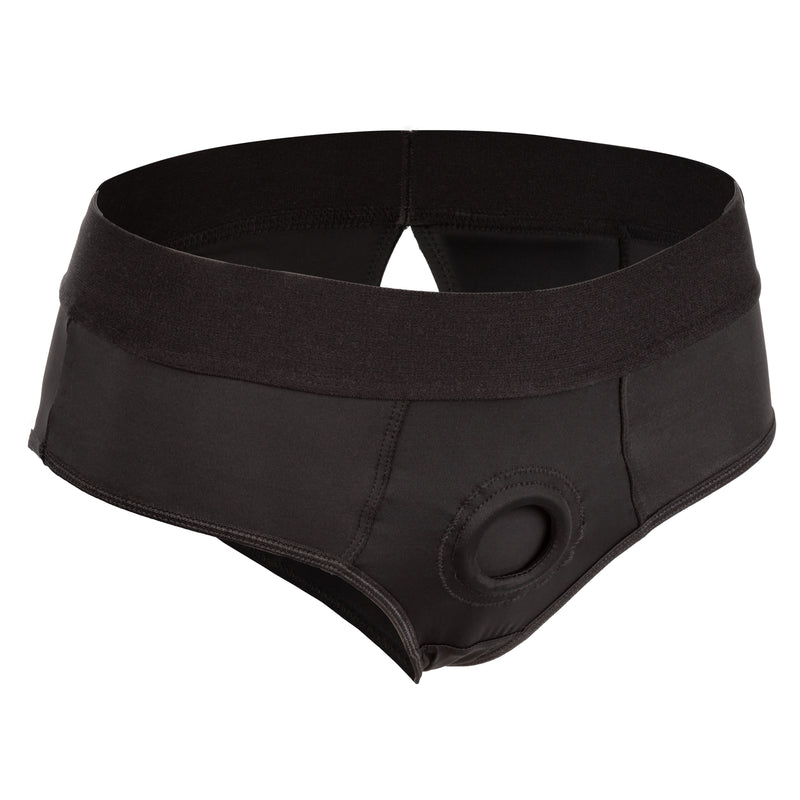 Boundless Backless Brief Underwear Harness - Black